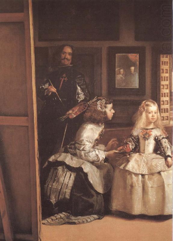 Detail of Palace handmaiden, VELAZQUEZ, Diego Rodriguez de Silva y